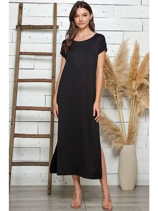 Loose Fit Tee Maxi