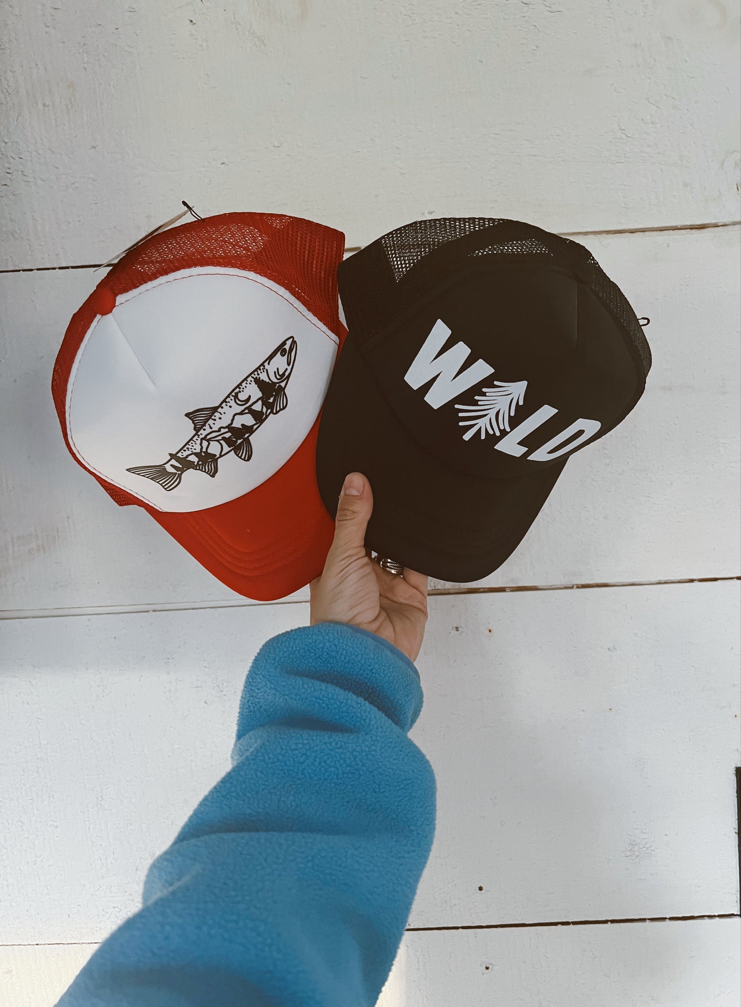 Kid WILD Black Trucker Hat