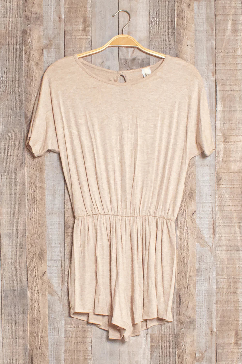 Taupe Romper