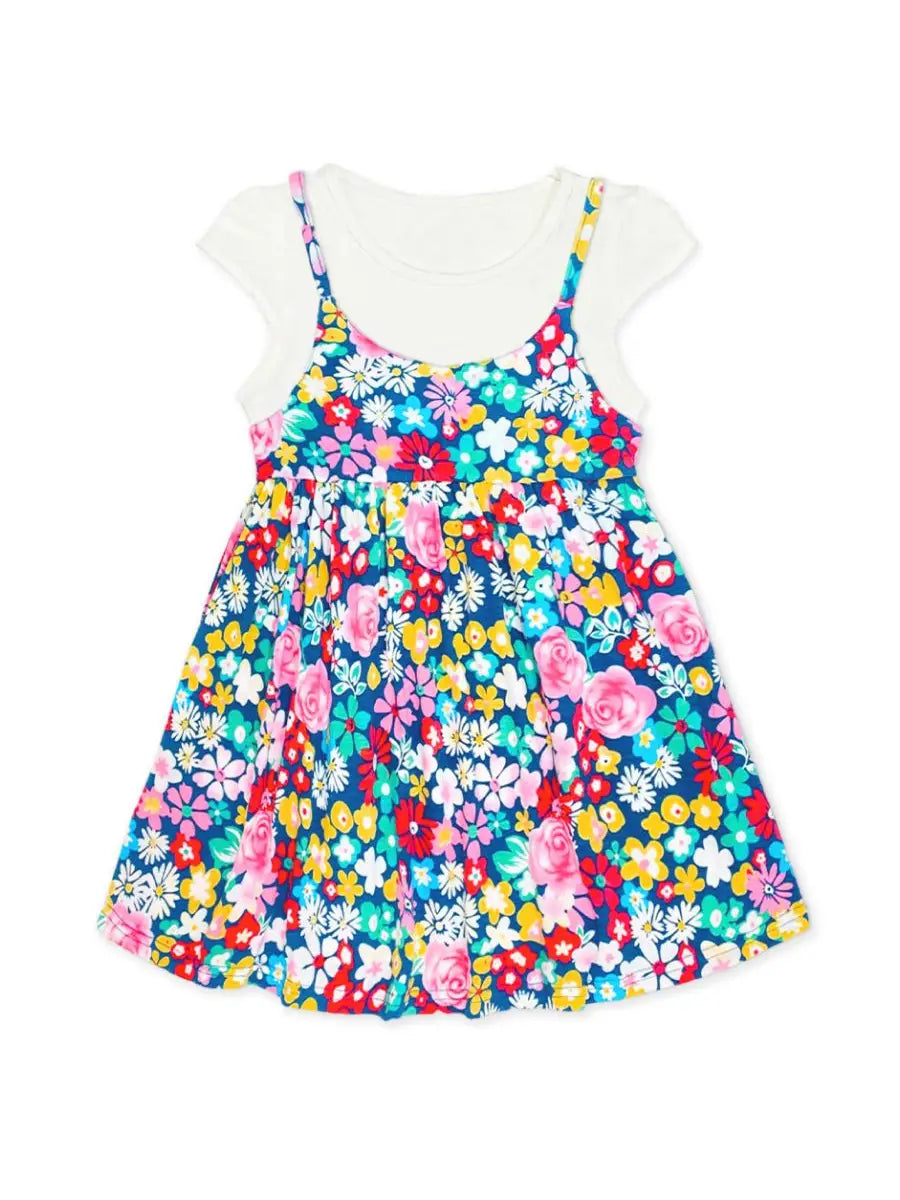 Girl's Girl Toddler Dress + Tee Set