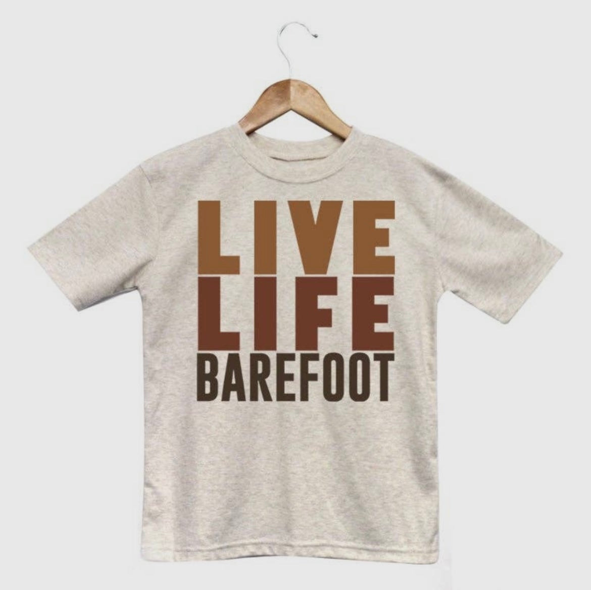 Live Barefoot Tee