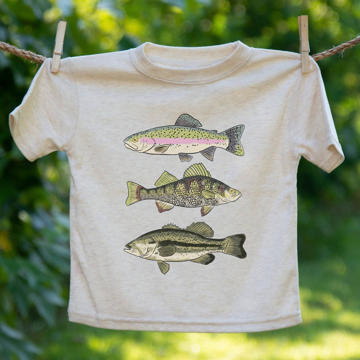 Three Fish Tee