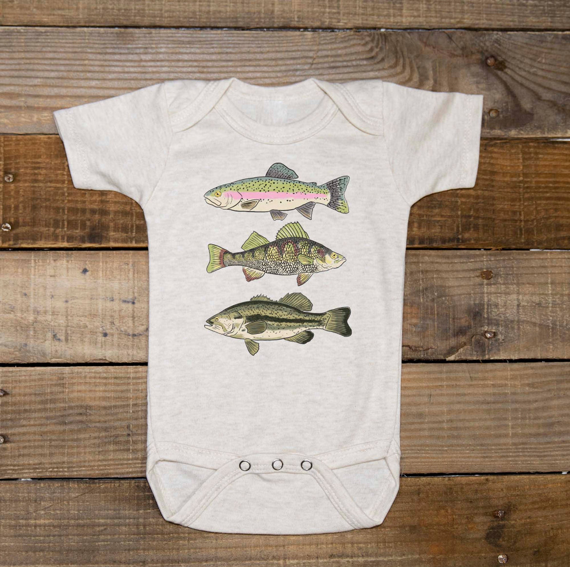 Three Fish Tee