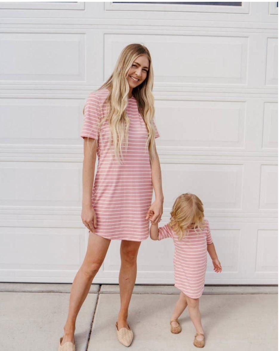 Mommy & Me Tatum Tee Shirt Dress