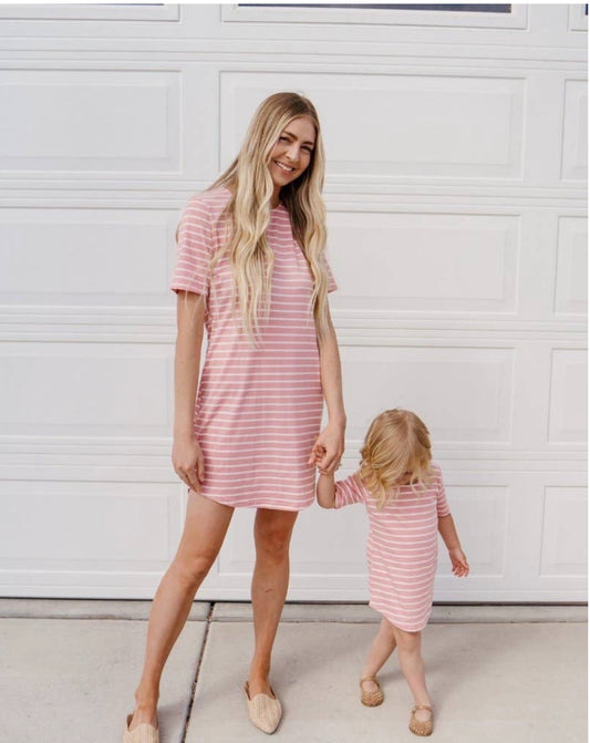 Mommy & Me Tatum Tee Shirt Dress