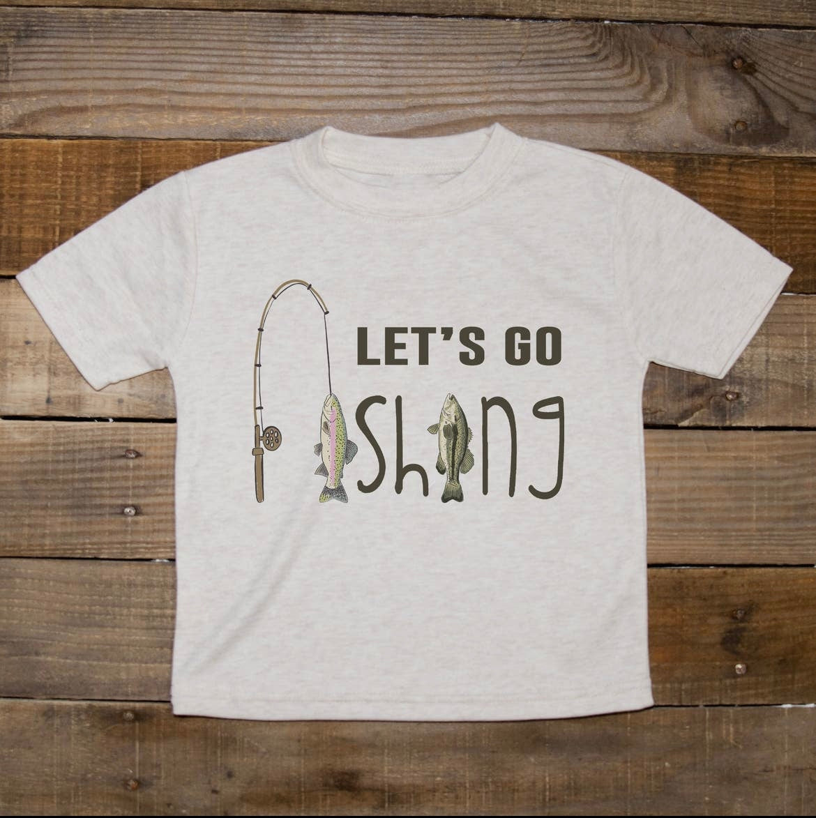 Let's Go Fishing Tee