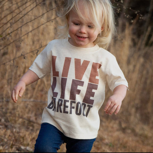 Live Barefoot Tee